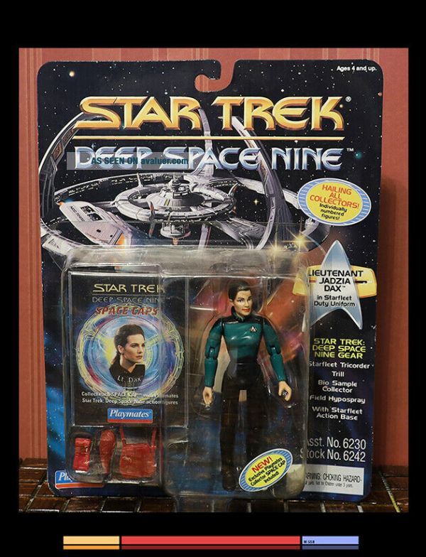 Star Trek Deep Space Nine Lt. Jadzia Dax Starfleet Uniform Black Card ...