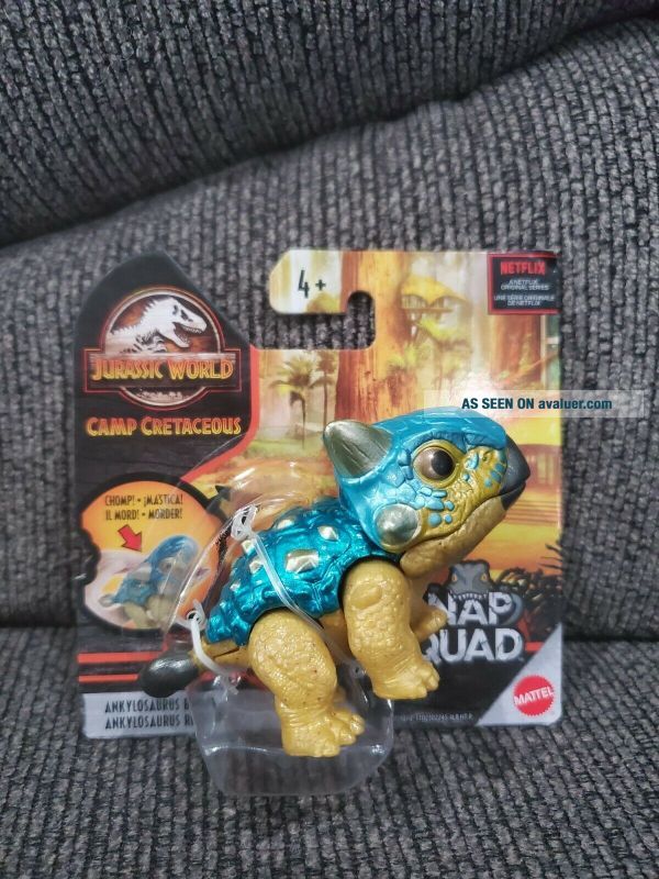 Jurassic World SNAP SQUAD Ankylosaurus Bumpy Mini Figure CAMP ...