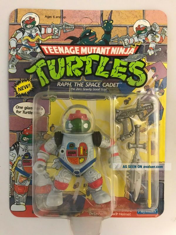 Teenage Mutant Ninja Turtles Raph Space Cadet Action Figure 1990 ...