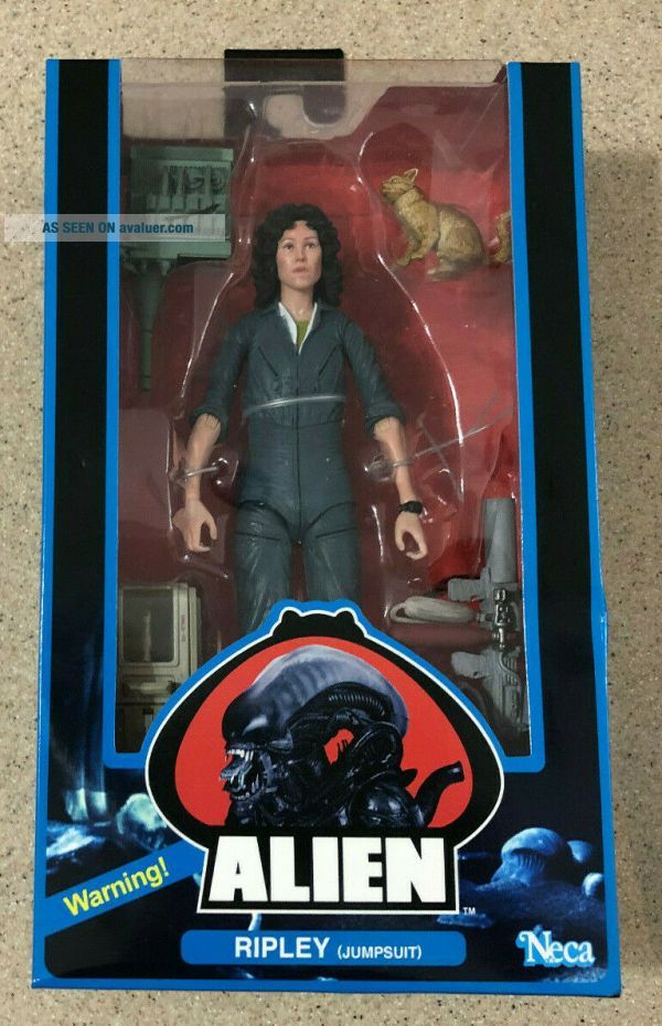 NECA Alien Jumpsuit Ripley Action Figure 40th Anniversary 7 " Inch In ...