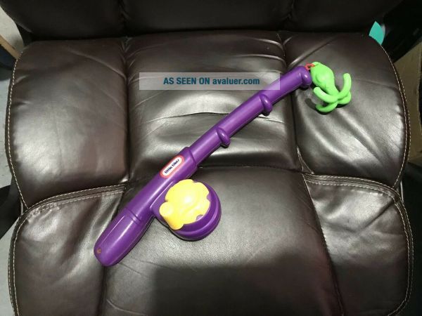 Vintage Little Tikes Let’s Go Fishing Toy Fishing Pole | #32391528