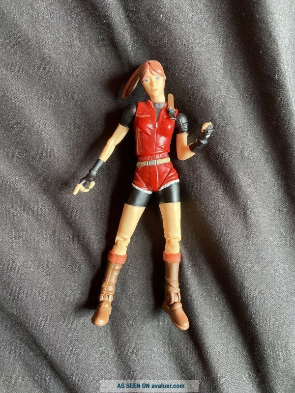 1998 Resident Evil 2 Claire Redfield Figure Toy Biz Vintage