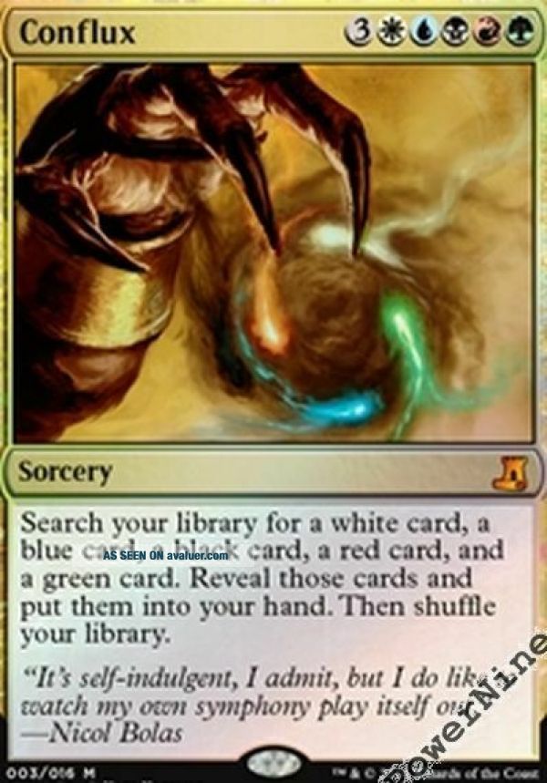 4 PreCon FOIL Conflux - Gold FtV From The Vault Lore Mtg Magic Mythic
