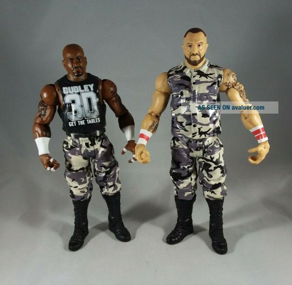WWE Mattel Basic Dudley Boyz Boys Team 3D Bubba Ray And DVon D - Von ...