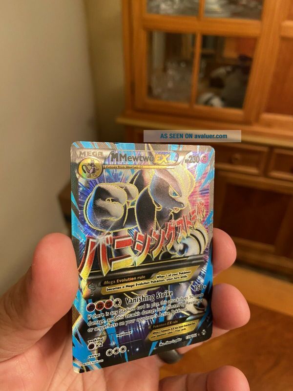 Pokemon Mega M Mewtwo EX Full Art 159/162 | #32511634
