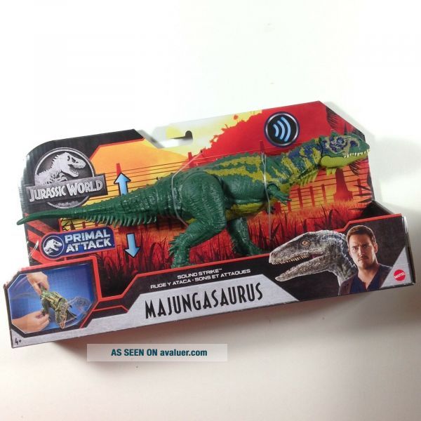 MAJUNGASAURUS | JURASSIC WORLD PRIMAL ATTACK SOUND STRIKE PARK MATTEL ...