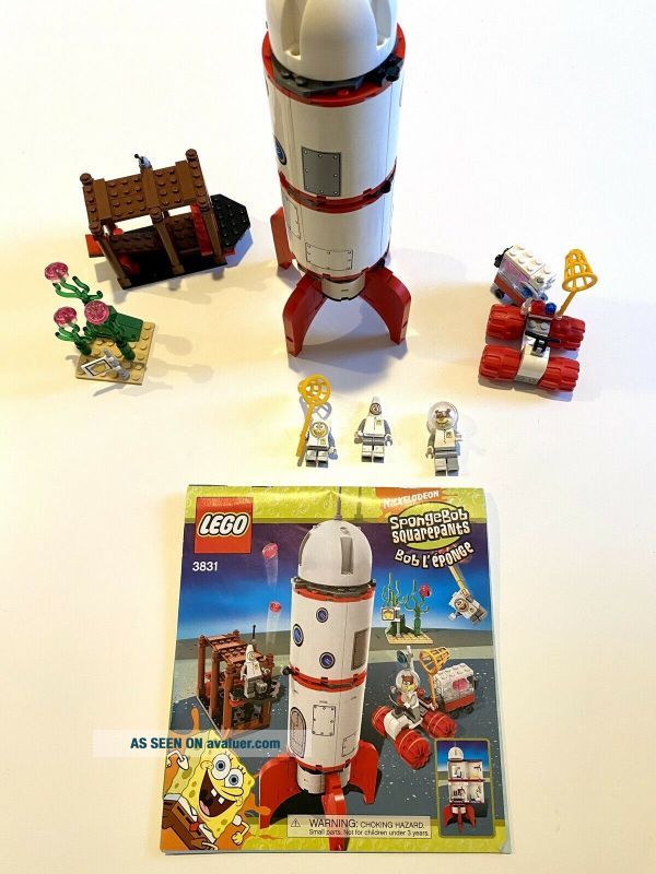 LEGO Spongebob Squarepants Rocket Ride (3831) 100 Complete | #33014904