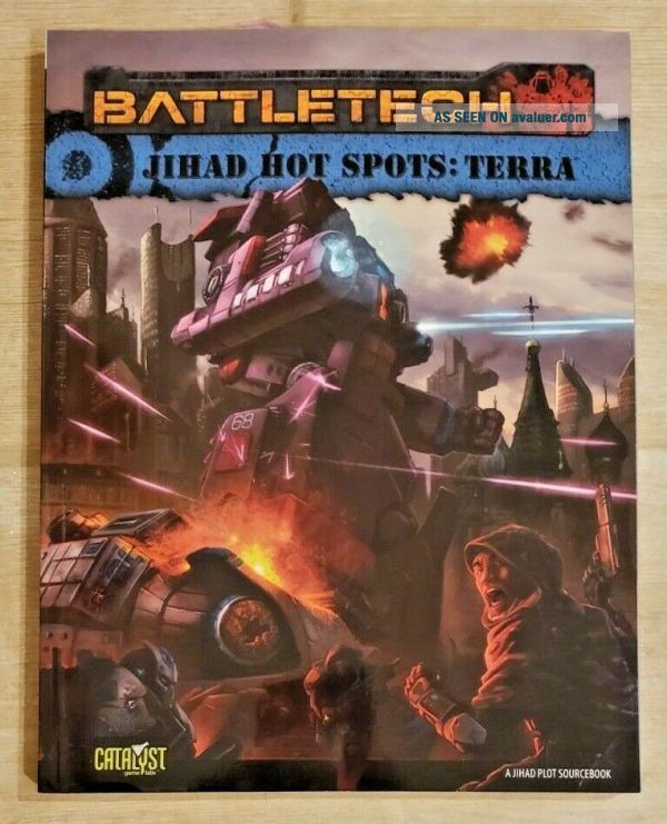 BattleTech - Jihad Hot Spots: Terra Sourcebook - Catalyst Game Labs OOP ...