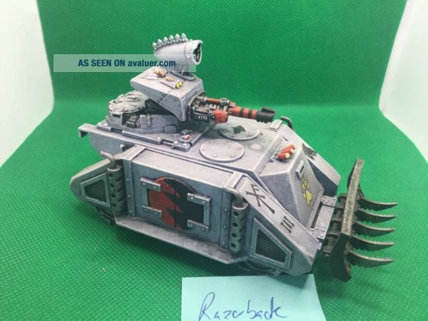 Usmc Razorback Pro Painted Warhammer 40k Vintage Space Marine Razorback Early Model 1 ...