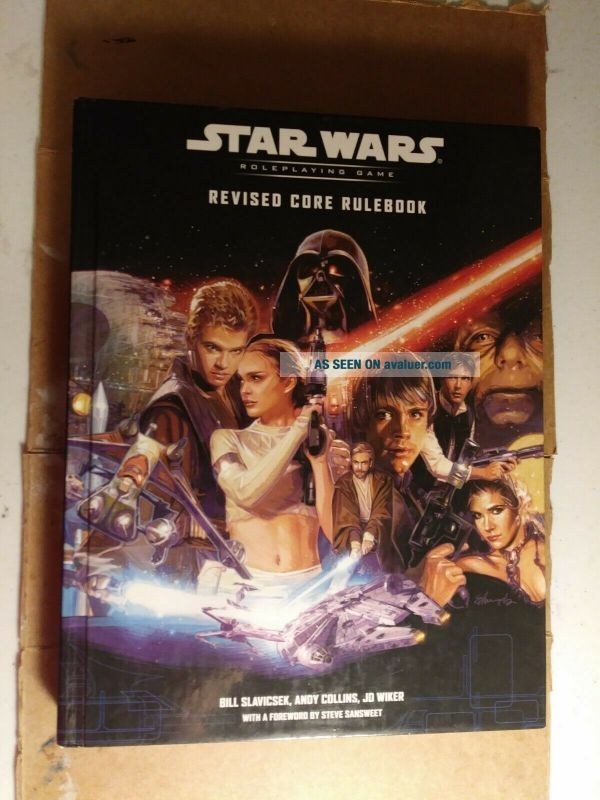 Star Wars: Revised Core Rulebook - RPG D20 Book - HC - Wizards Of The ...
