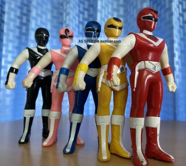 Mask Man Rangers Sentai Power Rangers Maskman Popy Chogokin Bandai 1987 Bioman2 Toei ...