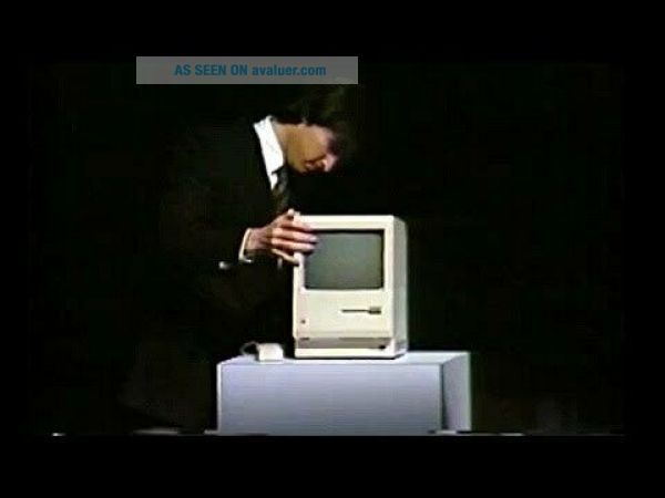 Mac Intro 1984 On Diskette, Presentation Steve_Jobs Mac Demo Animation ...