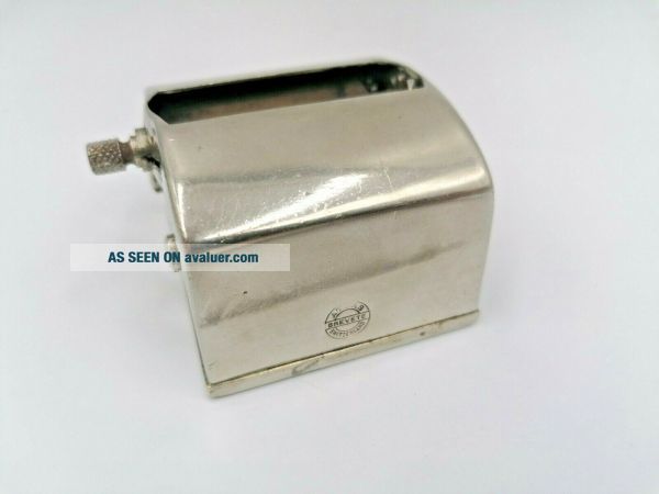 Antique Atlas Cigarettes Rolling Machine Made In Switzerland Brevete Chrome AM30