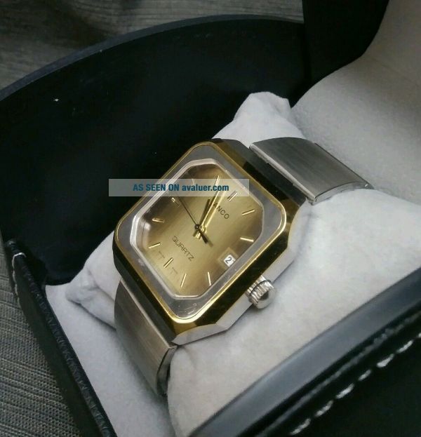 Cadran De Montre FHF 82 - LANCO Diamètre 31,50mm - Pièce Horlogerie Occasion