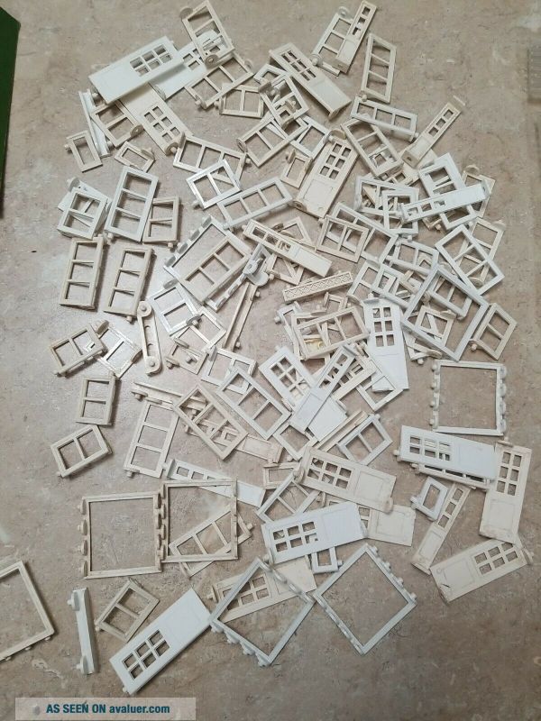 American Plastic Bricks Vintage 1950 ' S Building Blocks ELGO Mostly ...