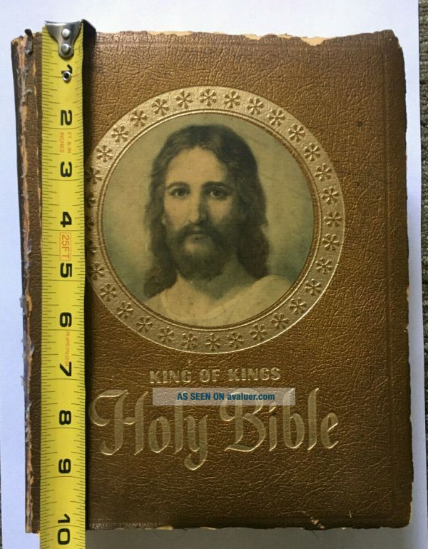 Vintage KING OF KINGS Holy Bible Clarified King James Version 1964 ...