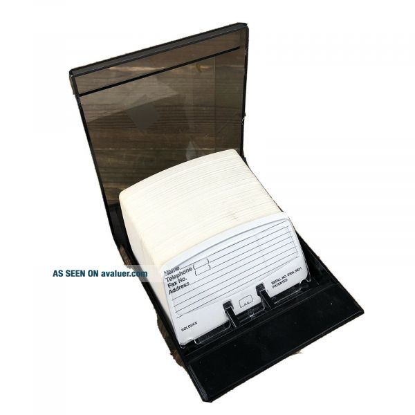 Rolodex Petite S - 310 C Address Telephone File Organizer Vintage 80s ...