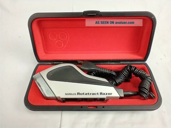 Rota Razor Vintage NORELCO Rotatract Razor HP1601 With Case | #46749953