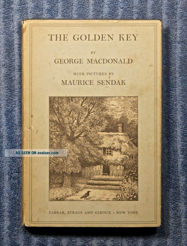 The Golden Key By George Macdonald Illus Maurice Sendak 1968 2cd Edition HC W/DJ | #47225763