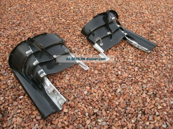 INDY RACE CAR DALLARA DW12 ROAD COURSE CARBON FIBER FRONT WING FLAPS ...
