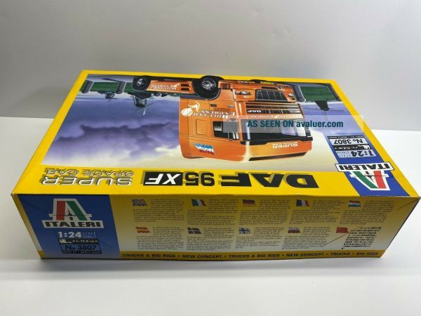 C Lab Model Kit Italeri 1:24 Scale DAF 95 XF Space Cab Semi Truck Model Kit | #47422799