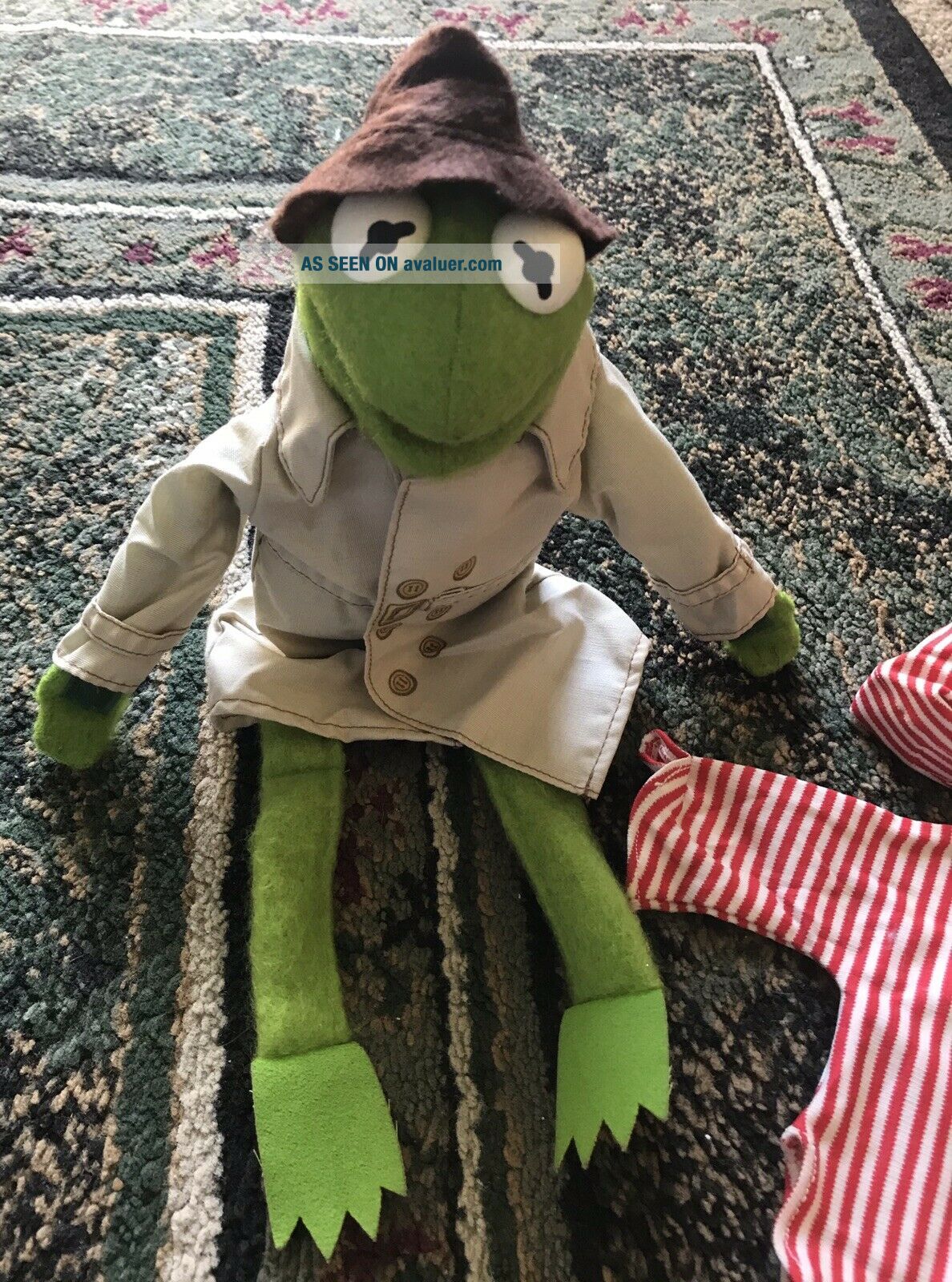 Reporter Puppet RARE VTG FISHER PRICE KERMIT THE FROG DRESS UP REPORTER MUPPET DOLL 857 ...
