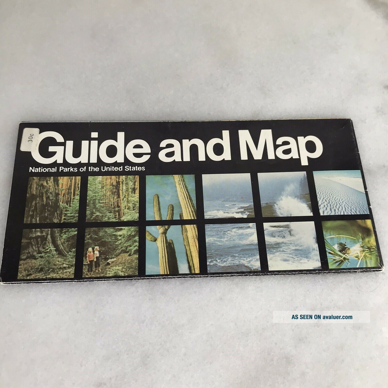 1978 Guide And Map Of National Parks Of The United States | #58947935