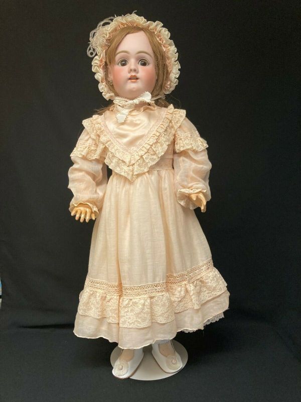 Basque Doll Large Antique German Bisque Doll On Composition Body By Heinrich ...