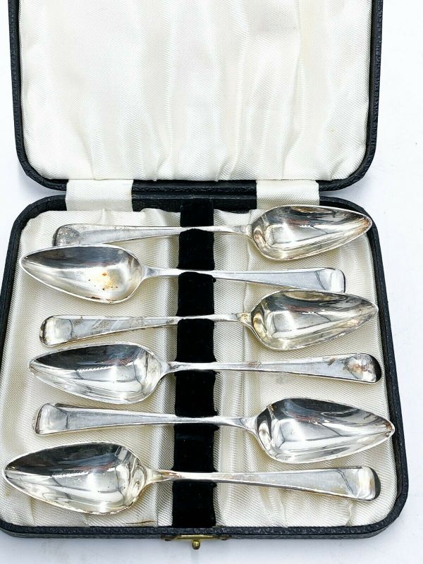 Silver Plated Set Of 6 Teaspoons Tea Spoons HF & Co S EP A1 A16 | #59446721