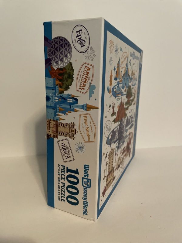 Walt Disney World Discover The Magic 1000 Piece Puzzle Four Parks ...