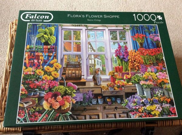 1000 Piece Floras Flower Shop Jigsaw Puzzle From Falcon De Luxe ...