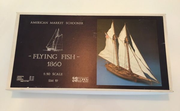 COREL Model Ship Kit SM19 1:50 Scale Flying Fish American Market ...