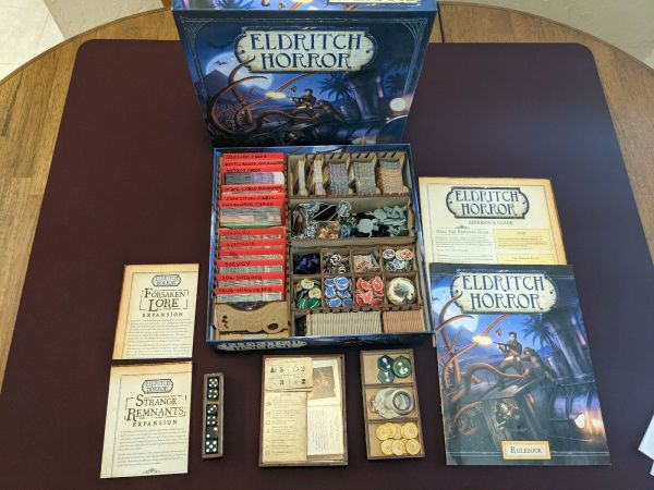 Eldritch Horror W Insert, Etsy Bits, Expansions: Forsaken Lore, Strange ...