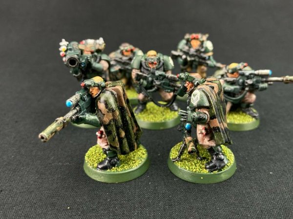 Scouts With Sniper Rifles X7 - Dark Angels - Space Marines - Warhammer ...