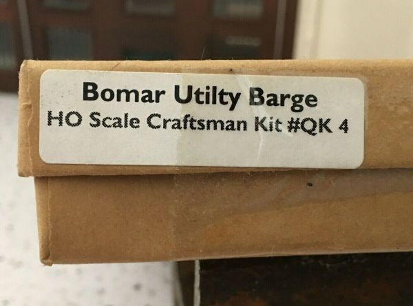 Fos Scale Kit FOS Scale Limited Kit QK4 Bomar Shoring Utility Barge C - 8 N. O. S ...