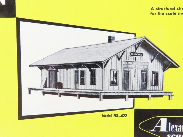 HO 1/87 Scale Alexander Scale Models RS - 622 Freight Station Building ...