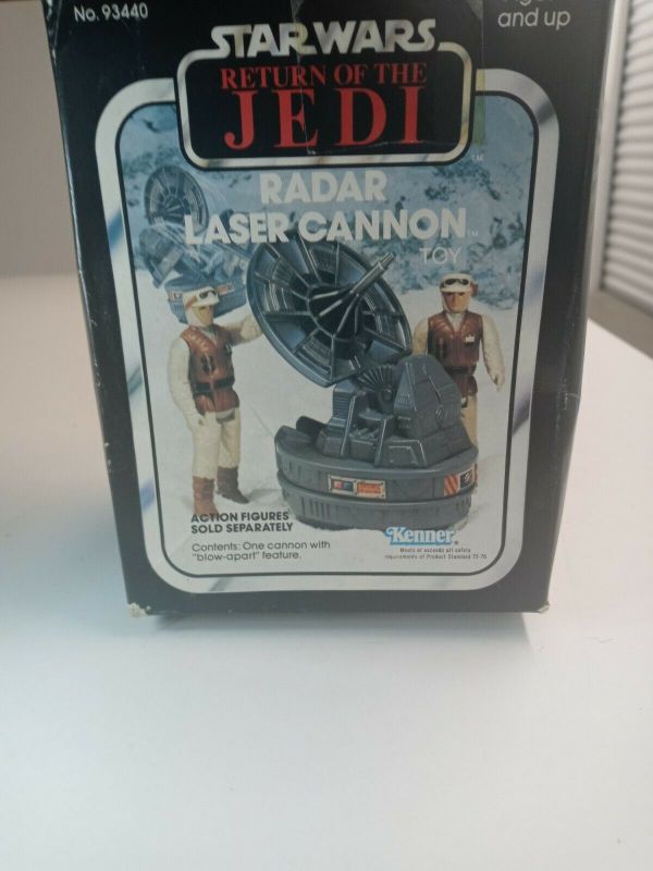Star Wars Vintage 1982 Radar Laser Cannon Complete W/ Box | #61674462