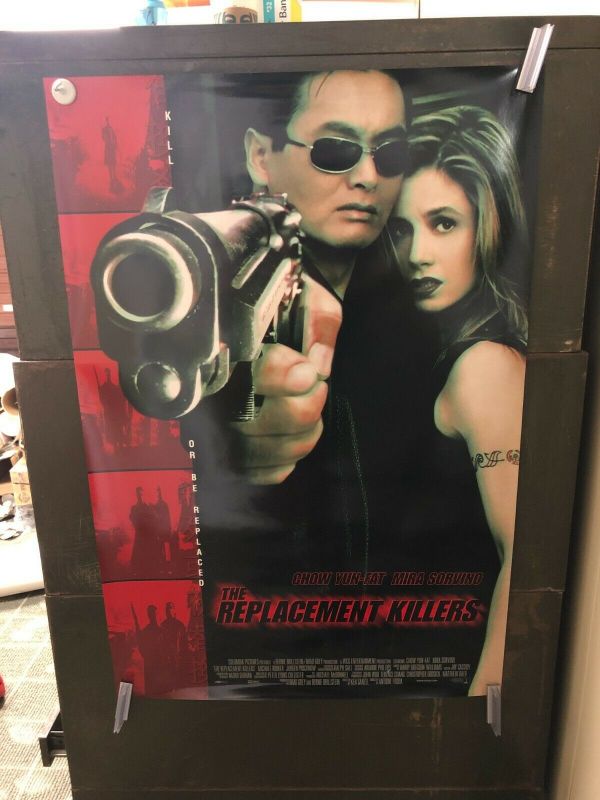 VINTAGE POSTER " The Replacement Killers " One Sheet D/S Chow Yun - Fat ...